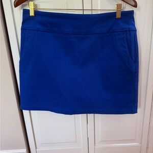 Blue Women's mini Skirt /skort